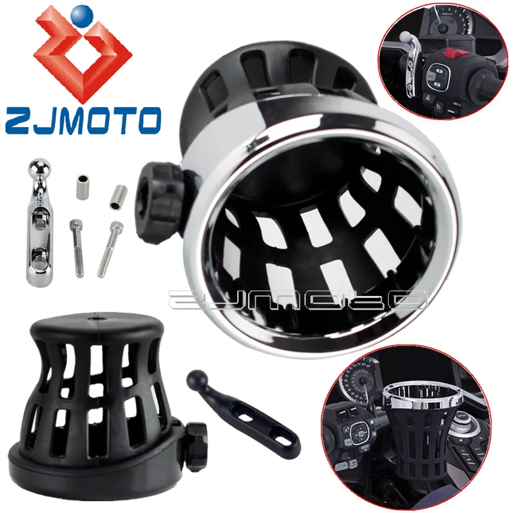 

Motorcycle Small Water Cup Holder Bottle Water Mount Stand For Honda Gold Wing GL1800 F6B Tour 2018-up Passenger Drink Bracket