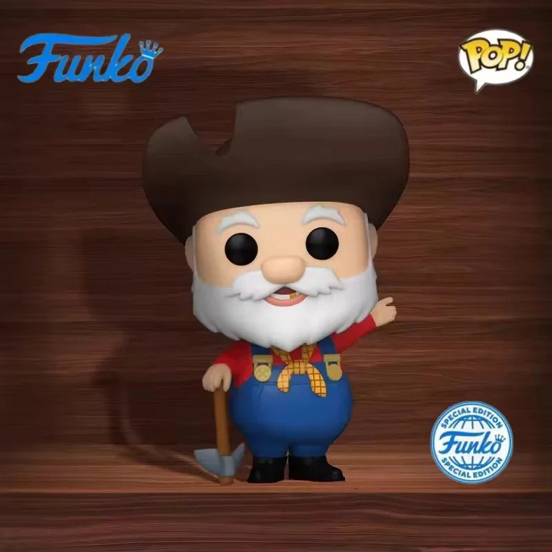 

Подлинная фигурка Funko Pop Toy Story, модель аниме Stinky Pete Q, версия, орнамент, декор, фигурки, статуя, кукла, глобальная ограниченная серия, игрушки, подарок