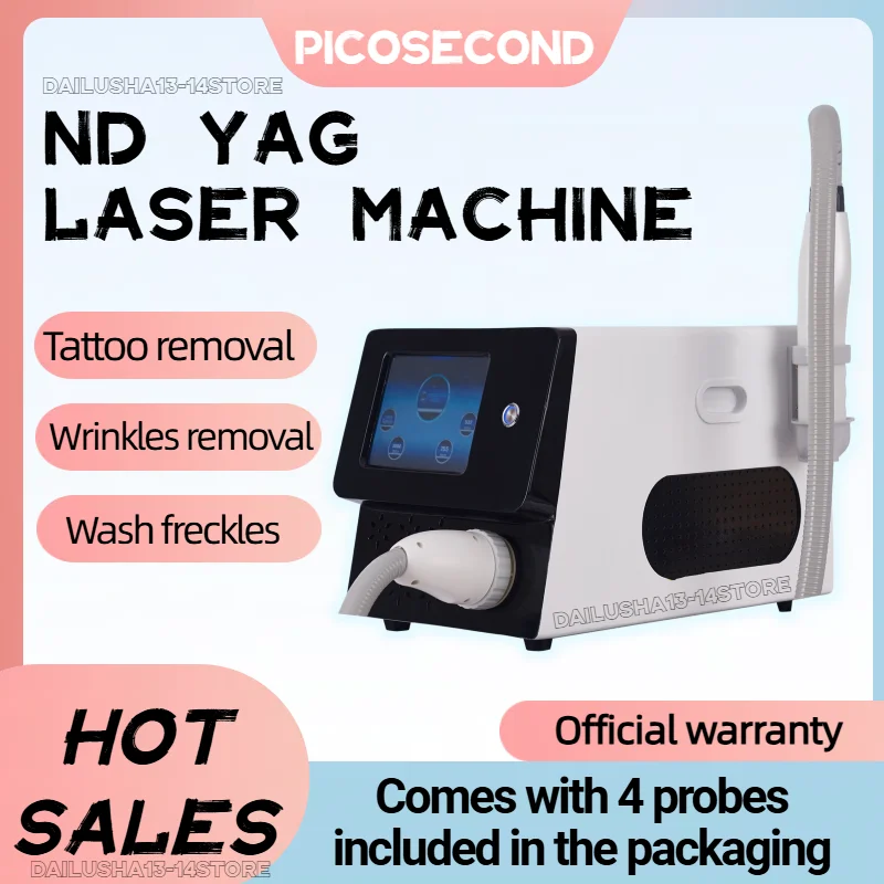 

Hot Sale Q-Switch Picosecond Laser Machine For Tattoo Removal Laser 1064nm 755nm 532nm 1320nm Pigment Remove Machine