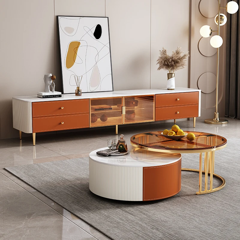 

Italian Luxury Tv Stand Drawers Storage Premium Beauty Tv Stand Modern Design Mueble De Sala Modernos Living Room Furniture