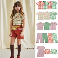 Baby Girl Clothes MP Brand 2025 New Summer Cute Kids T-shirts and Shorts Toddler Girls Flower Tops Children Clothing Sets 1-10Y