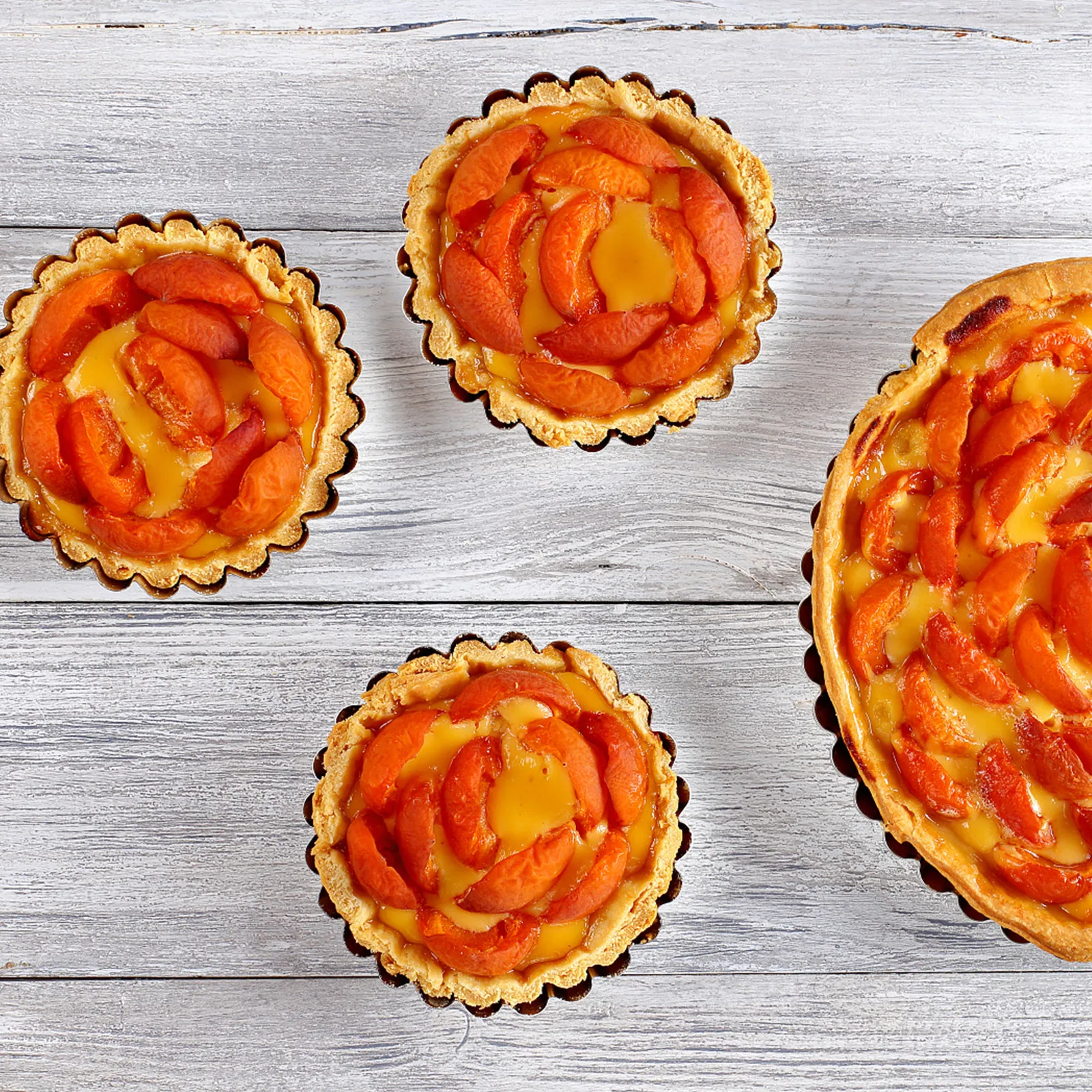 Muffin Tin Nonstick - 6Pcs 국화 타트 팬 베이킹을위한 비