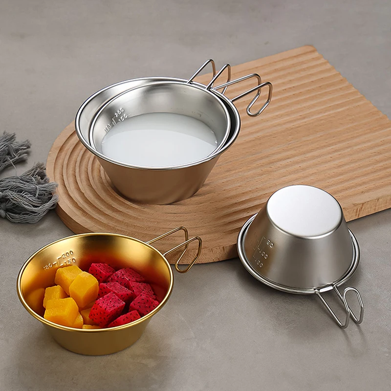 10/12/14 سنتيمتر كوب سييرا في الهواء الطلق الفولاذ المقاوم للصدأ سييرا فنجان القهوة نزهة أدوات المائدة المحمولة الشواء التنزه التخييم فنجان شاي #5