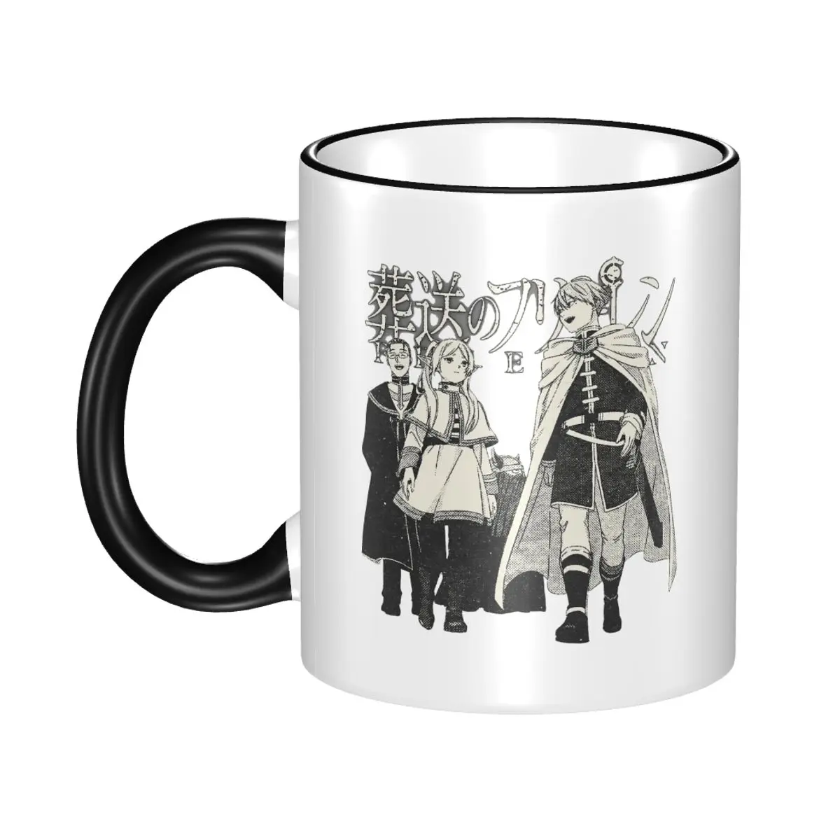 

Anime Japanese Beyond Journey's End Coffee Mugs Cute Sousou No Frieren Tea Cups For Office