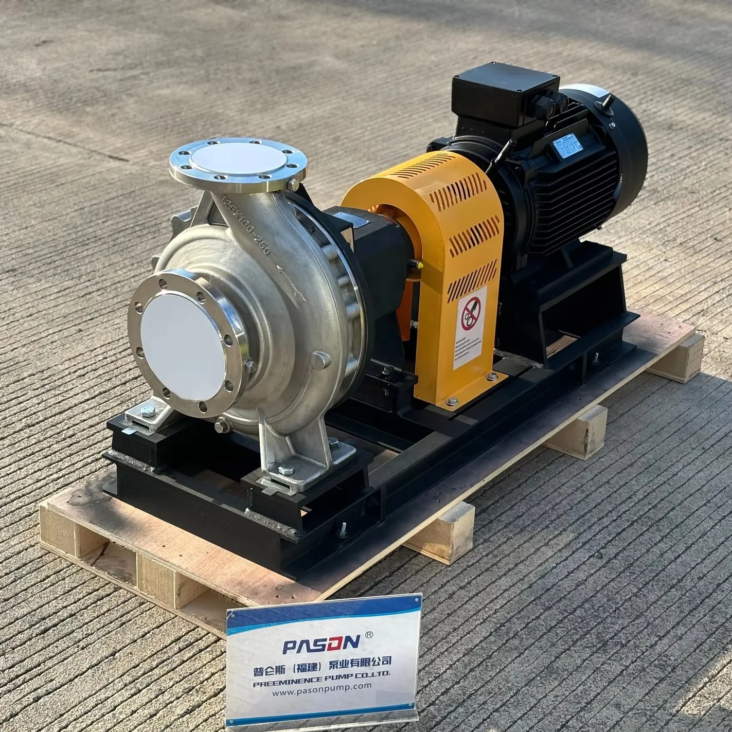 

Hot Sale Oil Refining Plants Heavy Duty Large Capacity Marine Industrial Gold Mining End Suction Centrifugal Pump with Motor