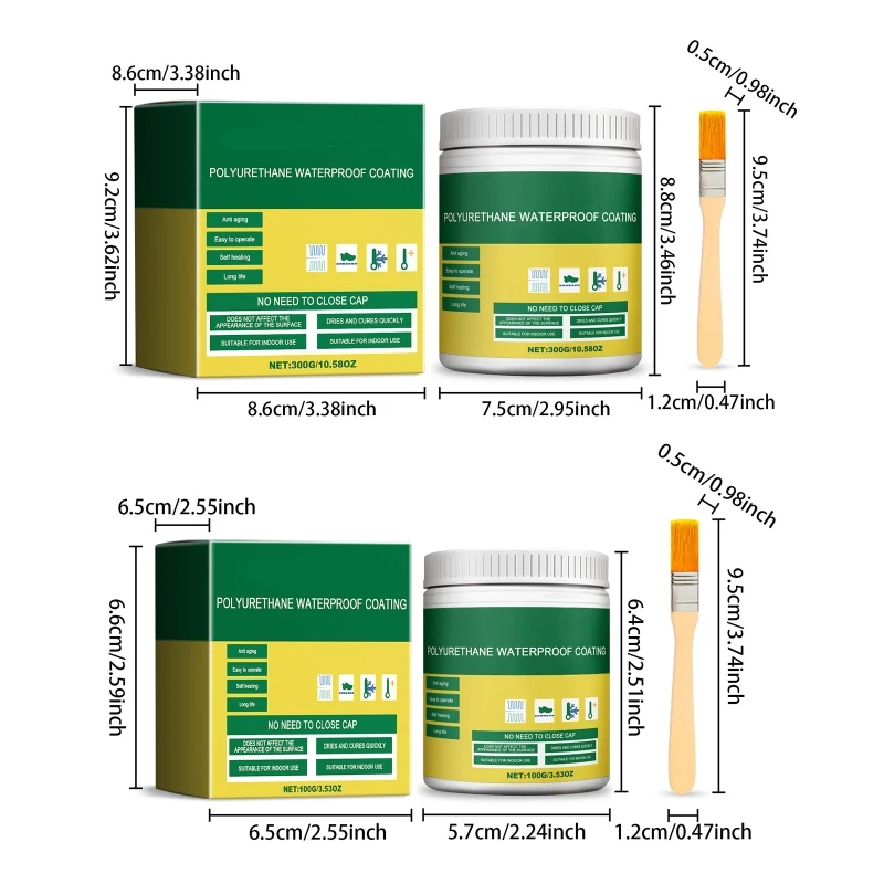 

Invisible Waterproof Agent Waterproof Insulation Sealant Transparent Waterproof Coating Waterproof Anti-Leakage Agent