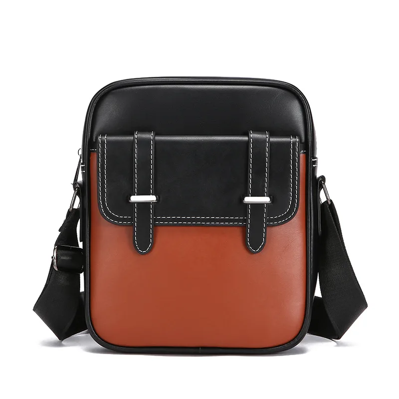 حقيبة كروس للرجال صغيرة متعددة الأقسام كاجوال حقيبة كتف عصرية خفيفة الوزن للسفر #6