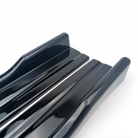 Universal Car Side Skirt 8 Pcs Winglet Splitters Lip Side Spoiler For BMW For Audi For VW For Honda For Benz