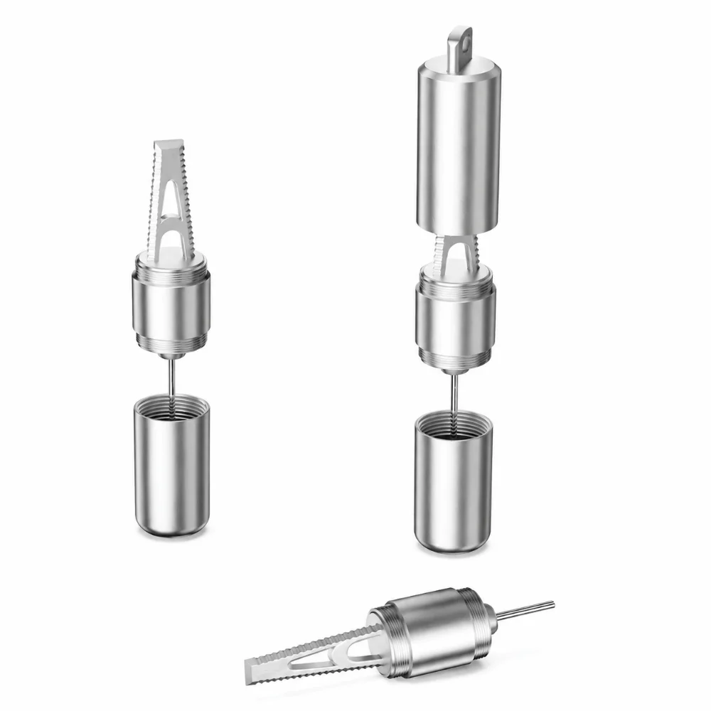 Durable 2 in 1 SIM Card Remover Reset Access Blunt Tip SIM Eject Tool Tape Cutting Detachable Reset Needle Parcel Opening
