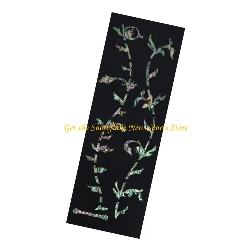 E56D زخرفة ذاتية اللصق لحياة الشجرة النابضة بالحياة لتخصيص المعدات الموسيقية #5