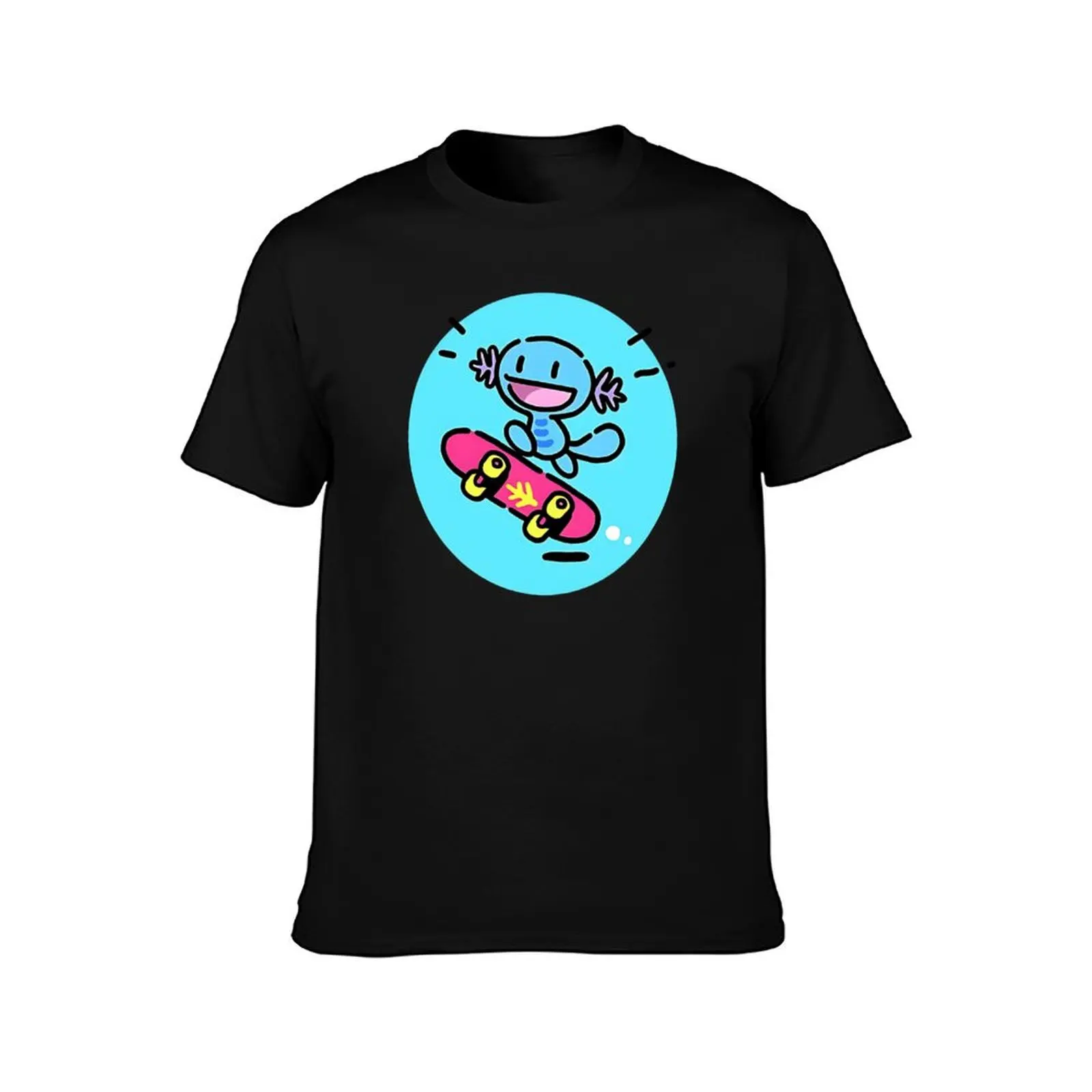 Wooper doing Skateboard T-Shirt rapper graphic tees summer tops Men's t shirts