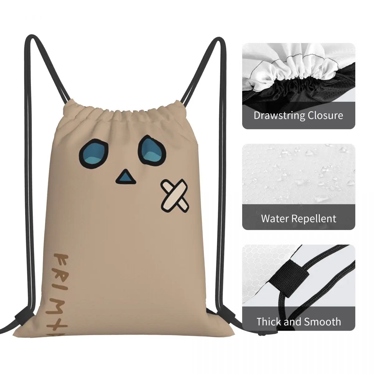 إنتاج Hololive افتراضي يوتيوب Vtuber Nanashi Mumei حقائب ظهر برباط حقيبة رياضية حقائب كتب