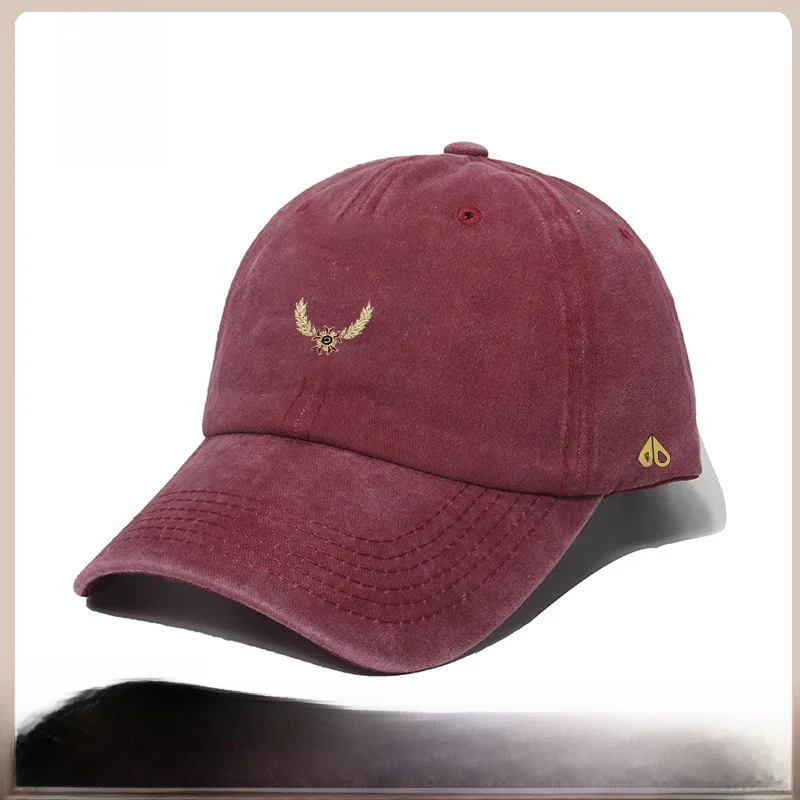 ファッショナブルなカジュアルアウトドアユニセックス野球帽-moose-ブランド-シンプルで多用途な日焼け止めクリッパー-四季スタイル