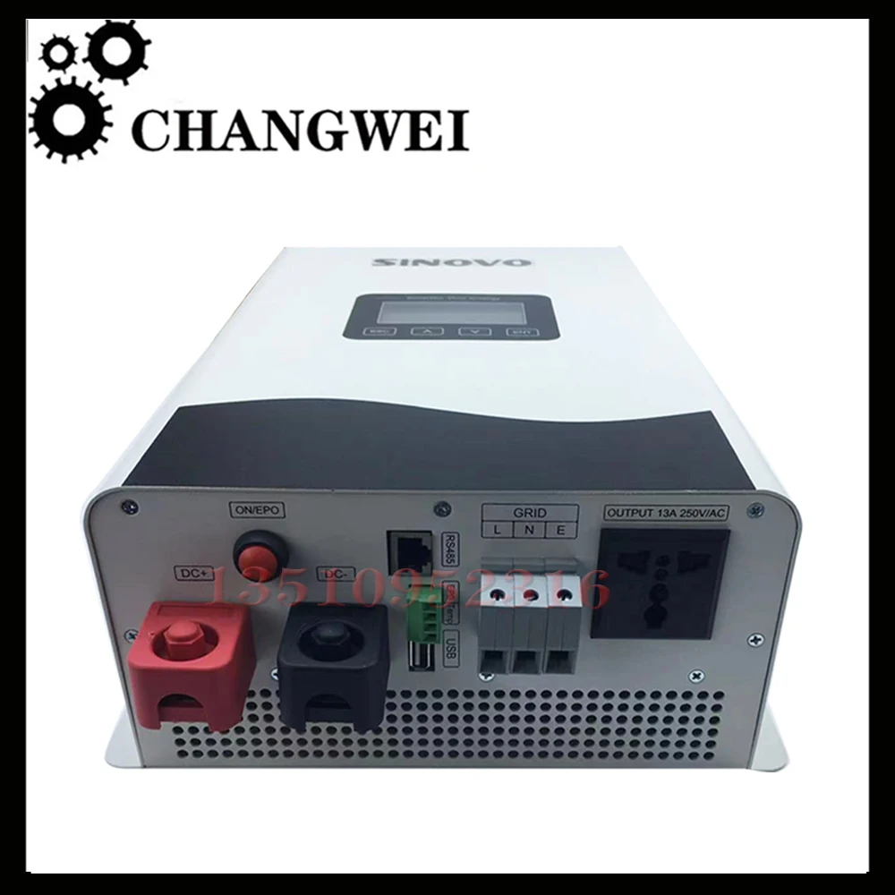 Hot! 3000w Off-grid Inverter Hybrid Inverter Built-in Solar Charge Controller 67.8a 48v Ac220v Xilin Inverter Sg100-3048