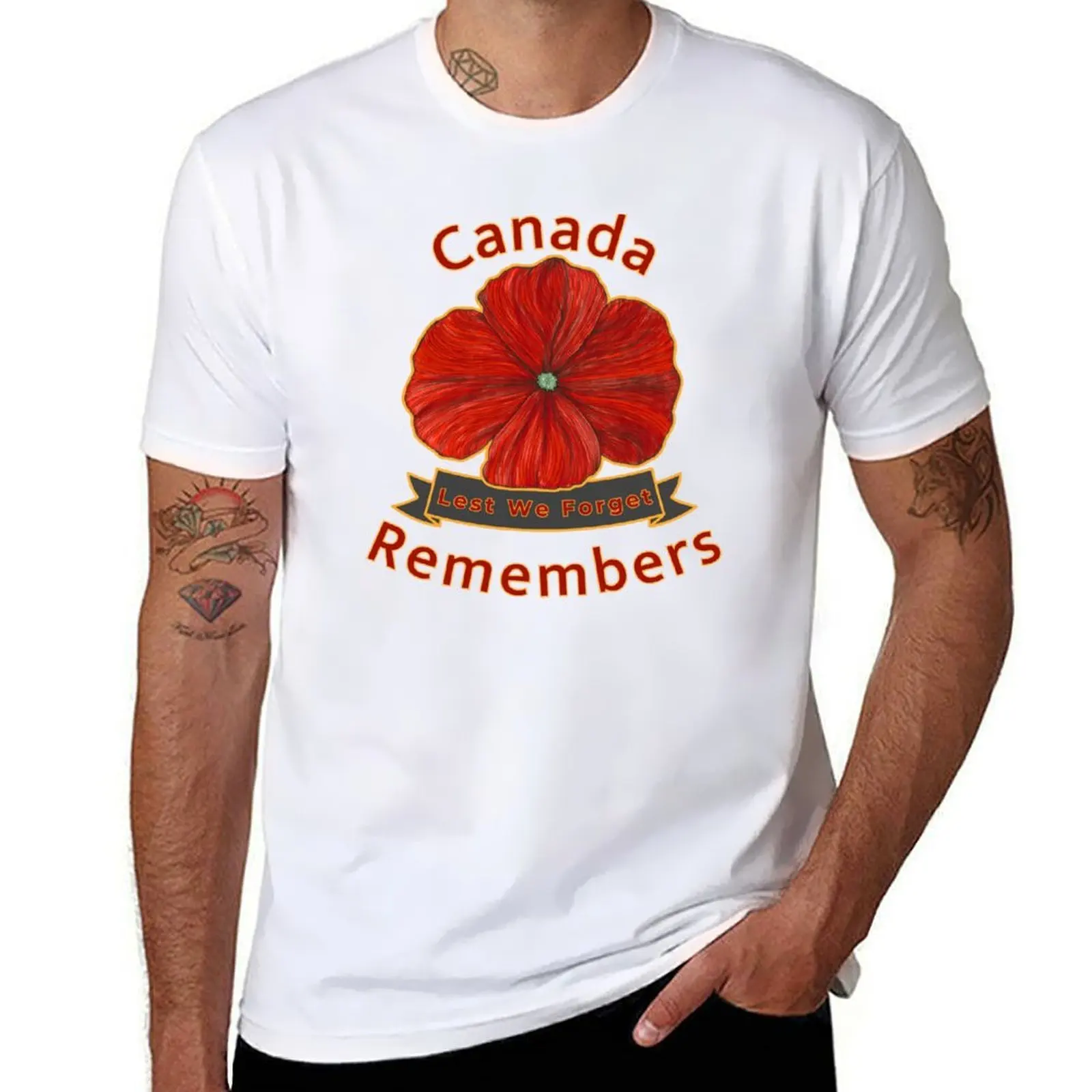

Canada shirt luxury Day man T-Shirt t man for Forget shirts Lest Canadian Remembers Remembrance men g t We