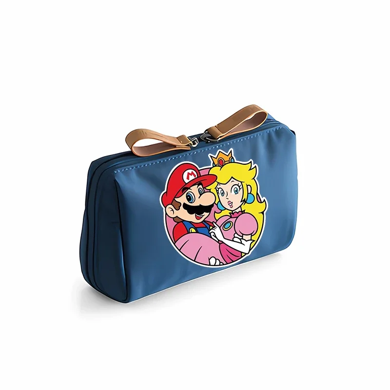 Super Marios Makeup Bag Girl Anime Cartoon Cute Cosmetic Pouch Portable Mini Travel Cosmetics Storage Bag Ladies' Birthday Gift