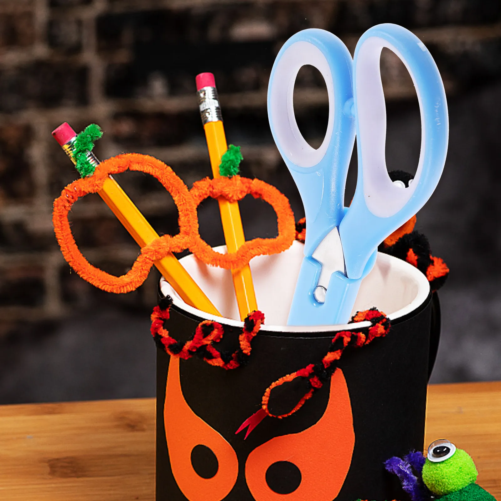 3pcs-kids-safety-scissors-handcraft-tool-small-round-tip-scissors-for-school-craft-diy-paper-cutting-toddler-children