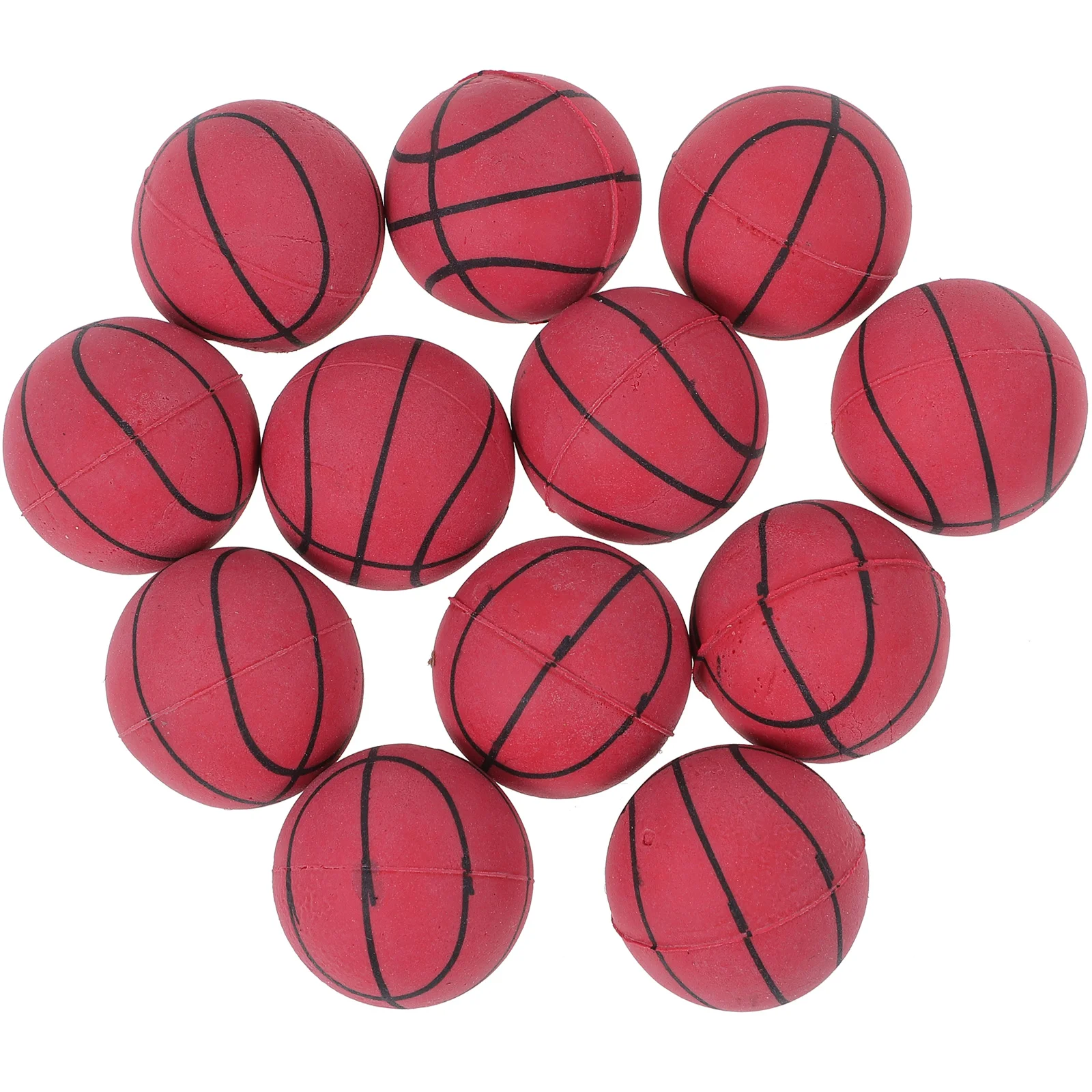 12 pçs mini bolas de basquete para crianças brinquedo malabarismo crianças coloridas brinquedos cérebro educacional pequeno fornecimento esportivo