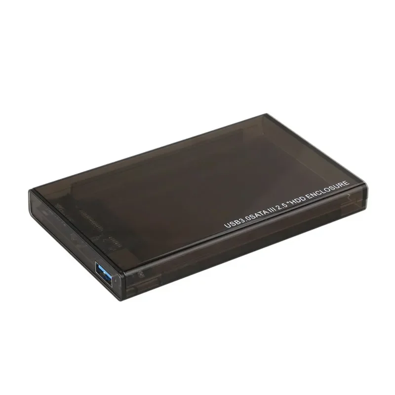 6 Gbps 2TB 2.5" USB 3.0 SATA HDD Box HDD Hard Disk Drive Naked External HDD Enclosure Transparent Case
