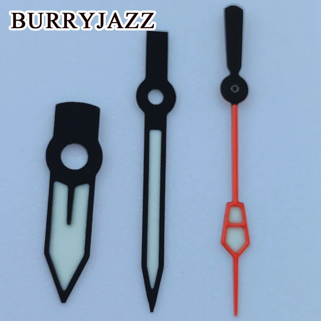 يد مضيئة من Burryjazz ، أسود ، فضي ، ذهبي ، وردي ، ذهبي ، أخضر ، NH35 ، NH36 ، NH38 ، 7S26 ، 7S36 ، 4R35 ، 4R36