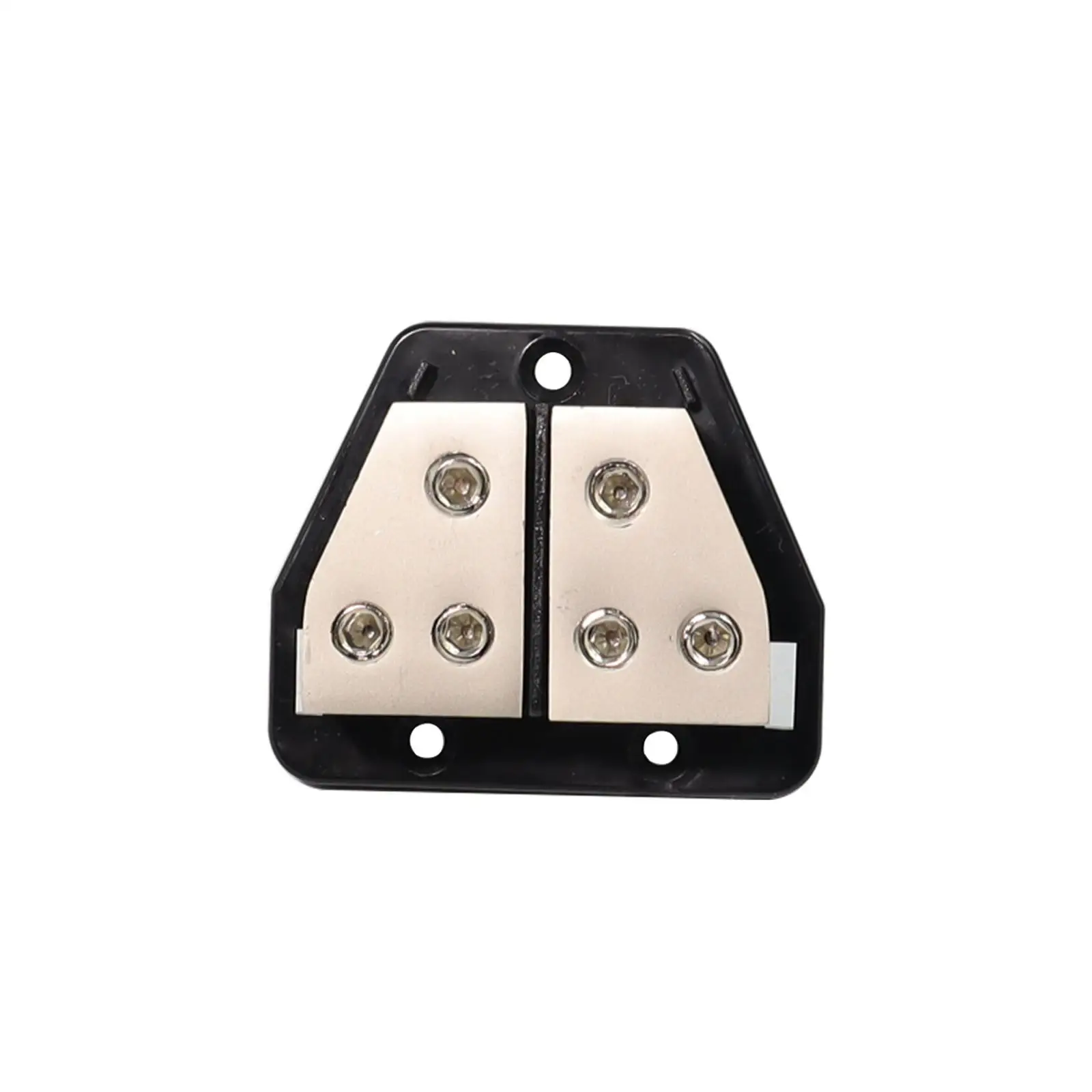 Power Distribution Block Car Audio Splitter 2 Input 4 Output for Boat RV Bus