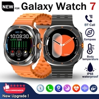 For Samsung Galaxy Watch 7 Ultra Smart Watch Men AMOLED HD Screen Heart Rate Bluetooth Call IP68 Waterproof 2025 New Smartwatch