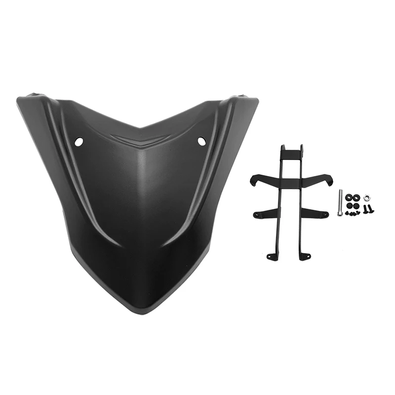 For YAMAHA TENERE 700 Tenere700 XTZ 700 2018-2023 Motorcycle Front Wheel Fender Beak Nose Cone Extension Extender Cowl Spoiler C