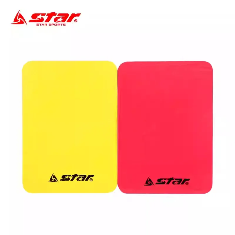 High Quality Pro Football Soccer Game Match Referee Card Umpire Judge Red Yellow Cards