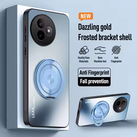 For Xiaomi Poco F3 F4 F5 F6 F7 Ultra X6 X7 Pro C71 Magnetic Ring Stand Back Phone Case Magsafe Ring Lens Protective Cover