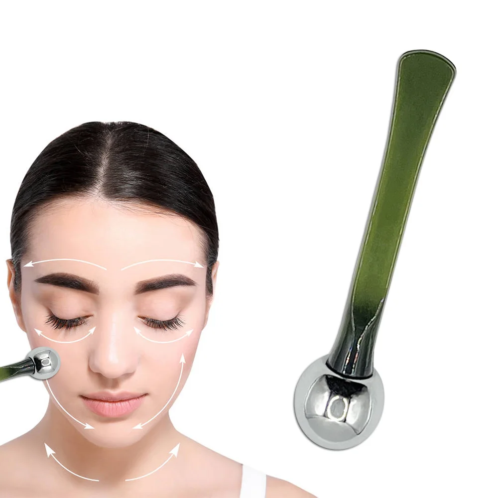 Practical Double-end Eye Roller Massage Stick Anti Wrinkle Durable Eye Cream Applicator Eye Care Tool Facial Roller