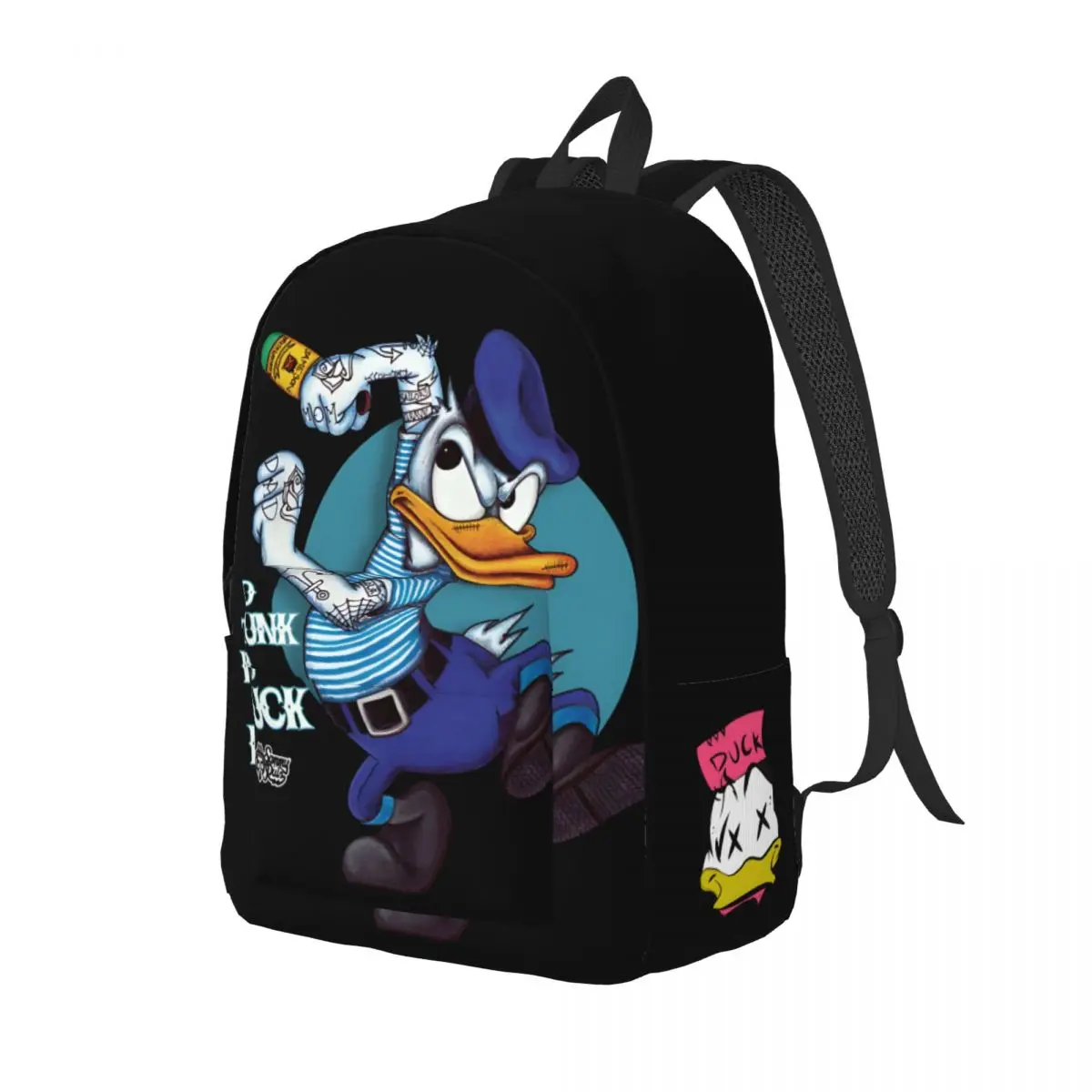 Cool Disney Kindergarten Bag For Work Multi Compartment Donald Duck Office Staff College Bag Birthday