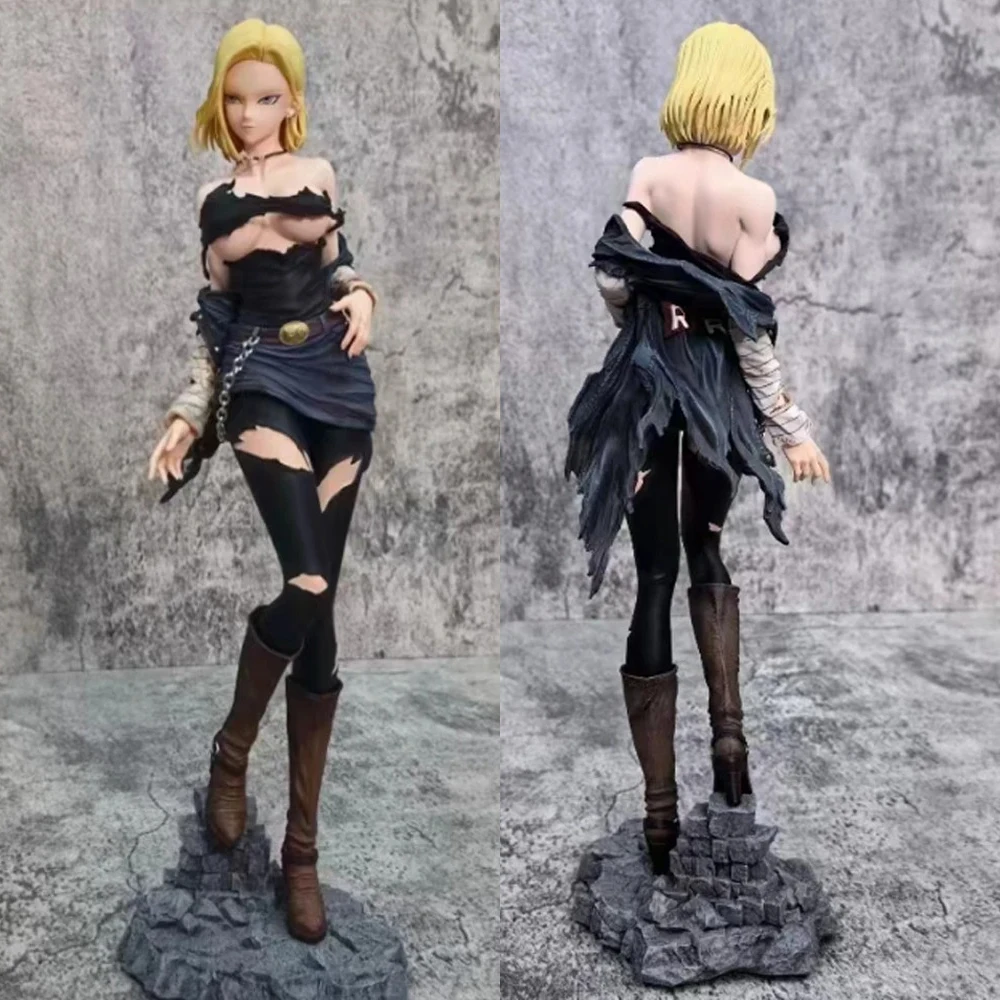 30cm Anime Dragon Ball Z Figures Android 18 Figure Doll Action Pvc Toys Collection Hero Belief X Hunter Fan Friends Gifts