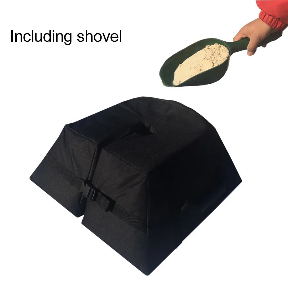 Umbrella Base Heavy Circular Heavy-Duty Sandbag Windproof Umbrella Fixed Sandbag Building & Construction Toys Model Accessories