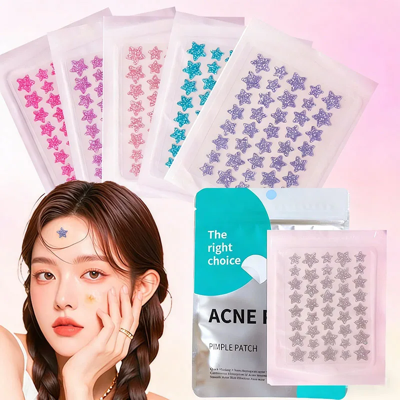 

400/640 шт. Невидимые пластыри от прыщей для маскировки акне, восстановления следов от акне и ухода за кожей лица