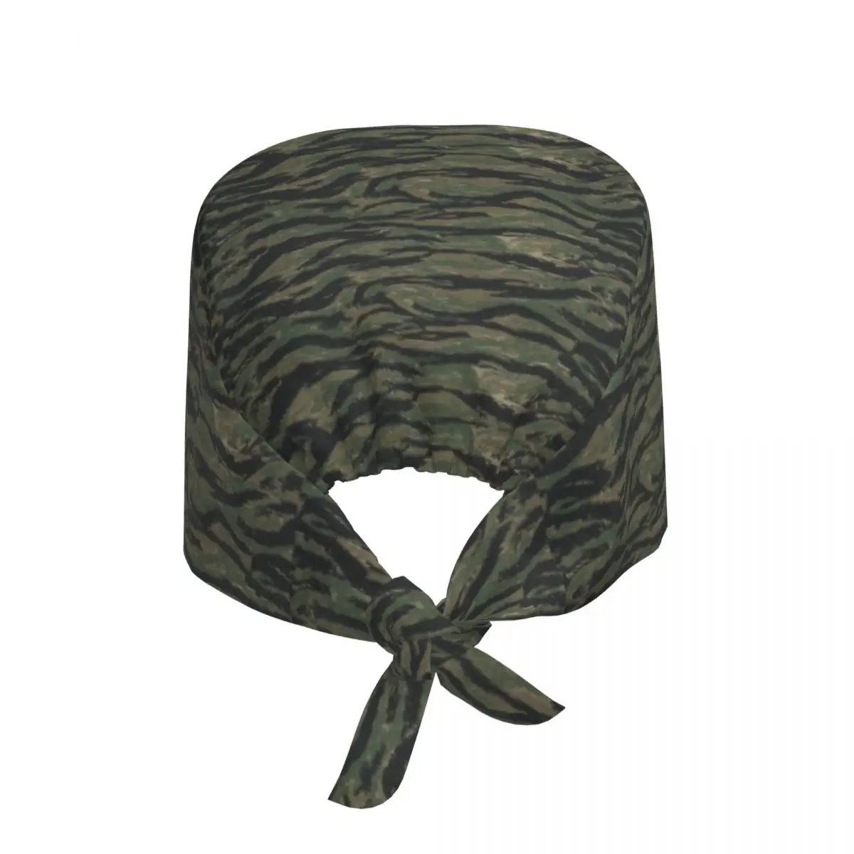 Tiger Stripes Camo Working Cap Surgical Hats Men Women Camouflage Operating Room Cap Nursing Cap Lab Works Hat