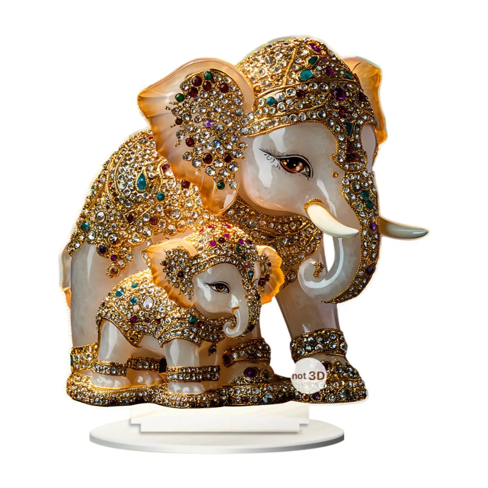 

Creative Acrylic Desktop Plaque Animal Decor Tabletop Sign for Home Decoration Living Room Ornaments