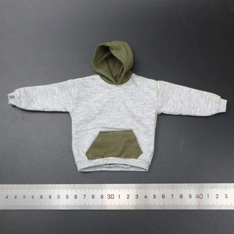 Sweat à capuche avec chapeau, jouets à l'échelle 1/6, tendance, modèle de vêtements pour hommes de 12 pouces, figurines, décoration de poupée corporelle