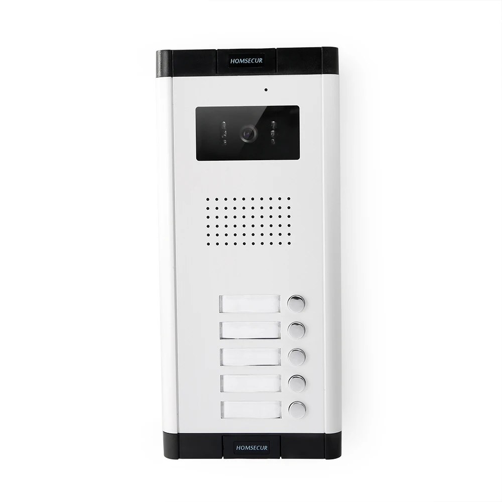 (Not Standalone) HOMSECUR  520C-5 Outdoor Camera For HOMSECUR XSL 5-Apartment Video&Audio Smart Doorbell