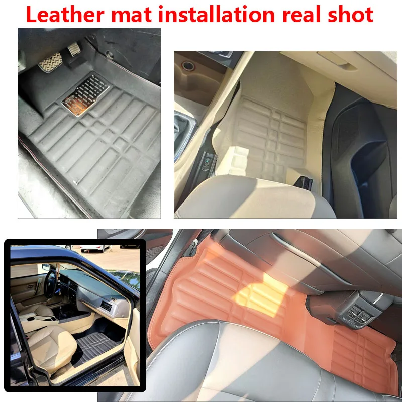 Auto Lederen Vloermat Voor Hyundai Creta SU2 2023 Accessoires Ix25 2020 2021 ~ 2024 Lhd Pad Interieur Spare Vervanging deel Sticker