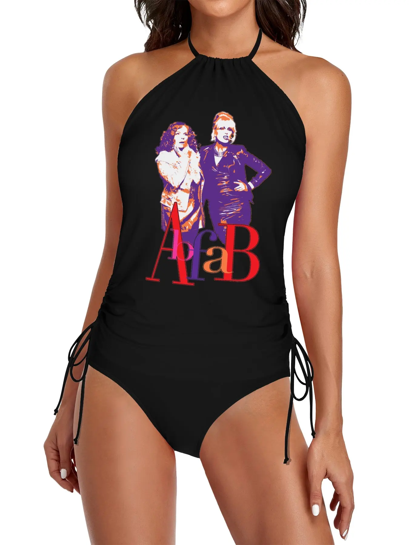 

AbFab Split Swimsuit Set swimsuit bikini set women Women's beach cover-up