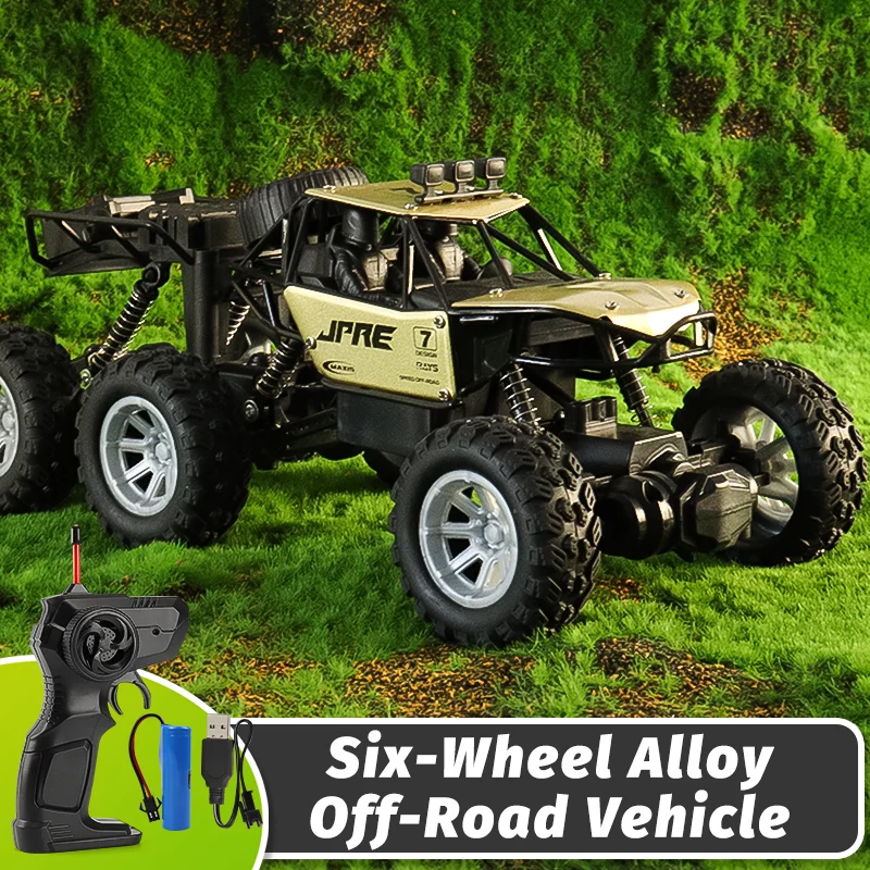 2062 Multi Terrain Model Remote Control Off-road Car Toy Off-road RC Climbing Car Toy Outdoor Children's Boy Gift 2024