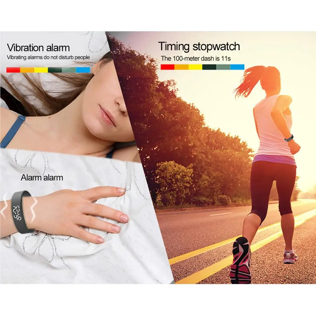 Smart Wristband Equipment Professional Women Men Adults Sensitive Automatic Electronic Wristbands Sport Test Bracelet