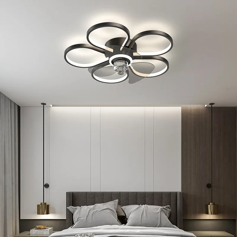 New arrival led Ceiling Fan Lights for living room Bedroom luminaire  Home decor fans ceiling lamp for bedroom