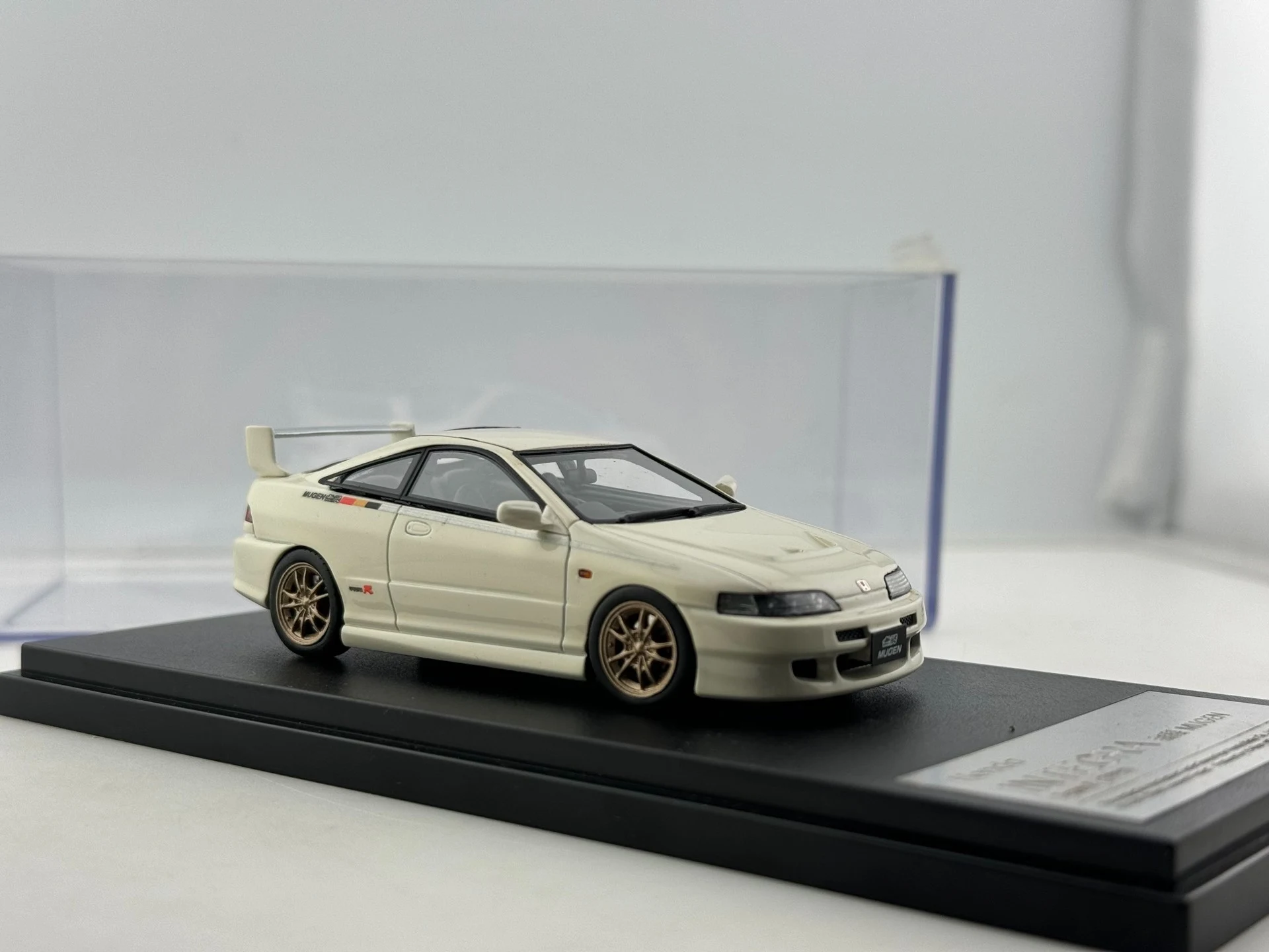 Flaws Explosion Window No Color Box Hi Story 1/43 Scale Honda Integra Unlimited Mugen Resin Car Model
