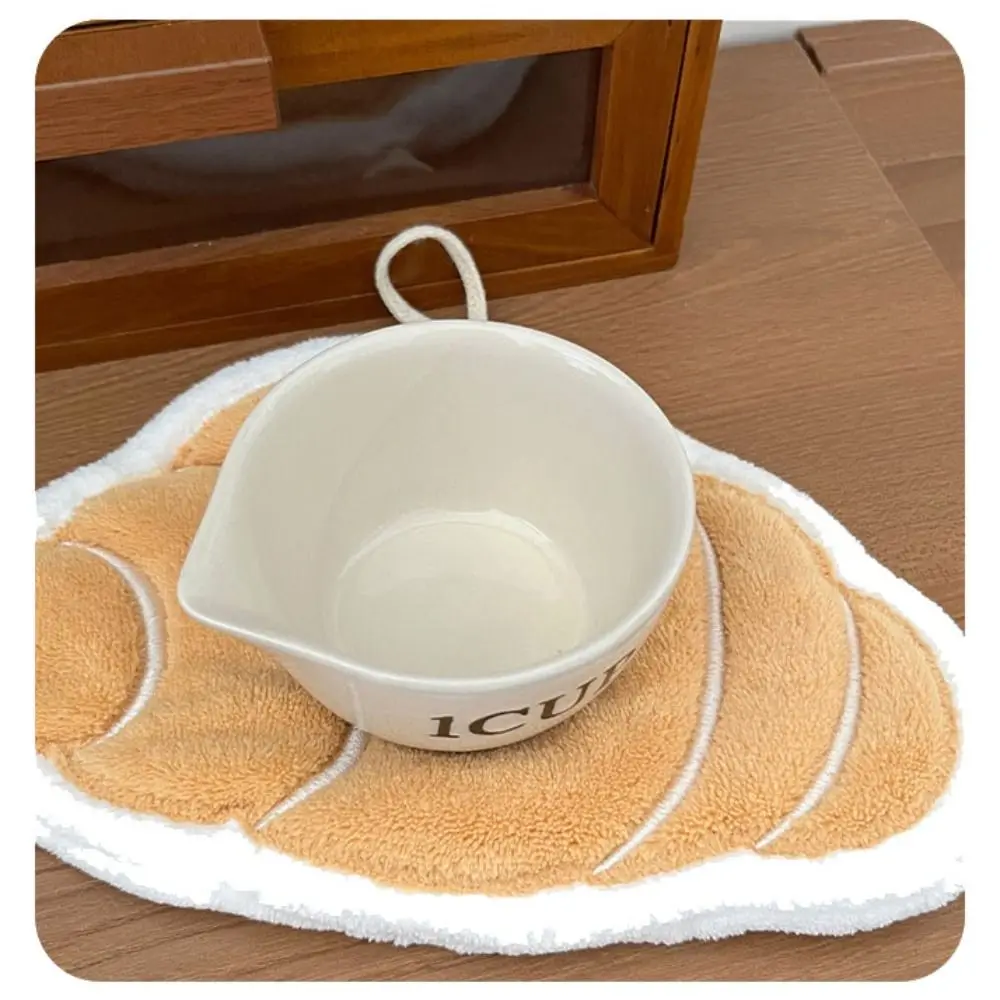 High Quality Cartoon Hand Towel Coral Velvet Thickened Kitchen Handkerchief Absorb Water Hanging Hand Wipe Kitchen