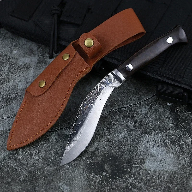 

Outdoor knife hunting knives camping high quality profesional self-defense multifunctional portable eating meat fruit knife