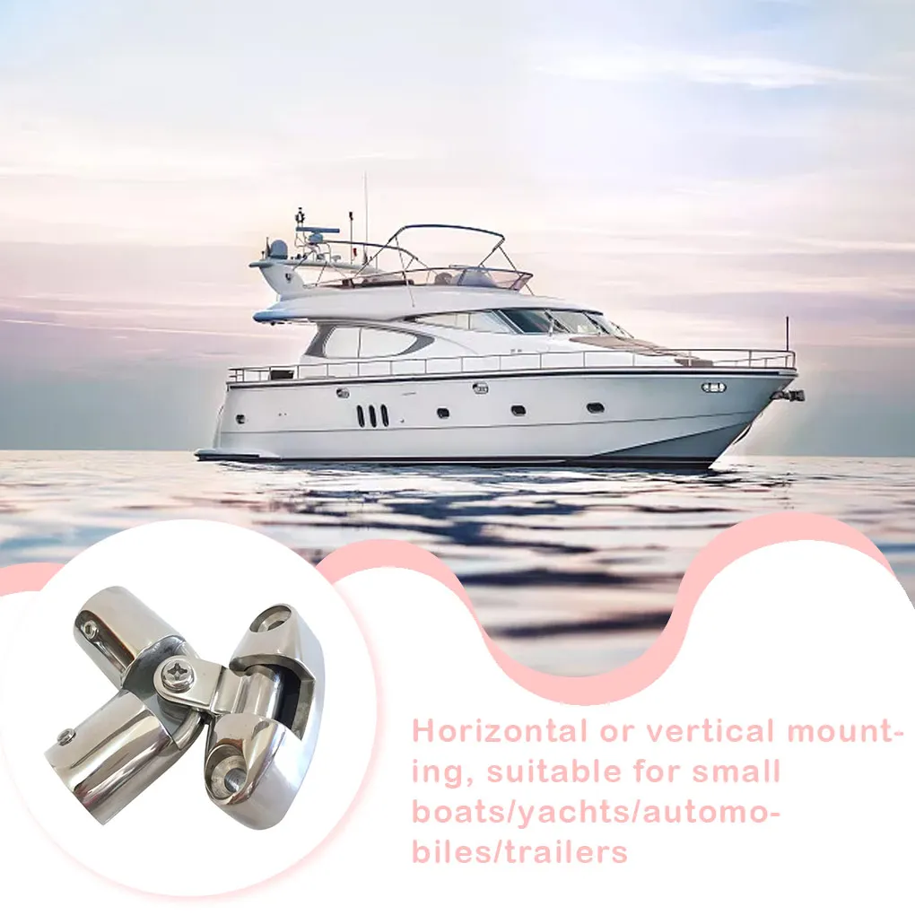 Deck Hinge with Coupling Shaft Marine Fittings Double-headed Hardware