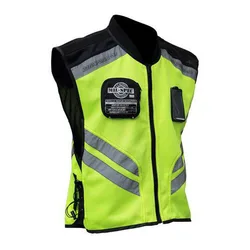 Motorcycle Riding Reflective Vest Team Uniform Fluorescent Safety Jacket