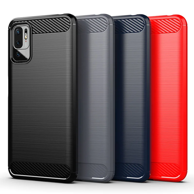 

For Xiaomi Poco M3 Pro Case For Xiaomi Poco M3 X3 Pro Cover Cases Shockproof Silicone TPU Protective Phone Bumper For Poco M3