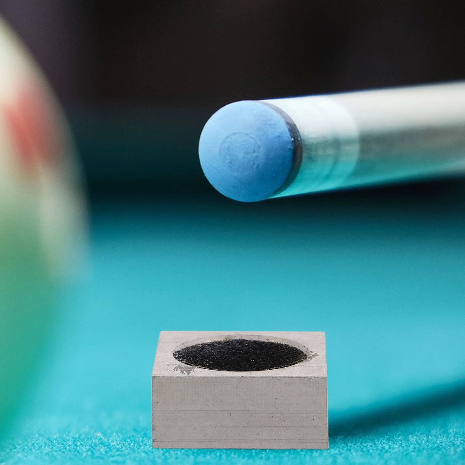 

Aluminum Square Head Grinder Billiard Shaper Tool Repair Tool Durable Sturdy Portable Long Lasting Performance Stick Trimmer